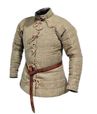 Gambeson imbottito medievale usato  Spedire a Italy