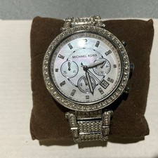 Relógio Michael Kors aço inoxidável 38mm quartzo CZ MK-5572 NOVO SEM BATERIA SH comprar usado  Enviando para Brazil