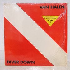 VAN HALEN / DIVER DOWN US PRESSING LP W/ INNER, SHRINK, HYPE STICKER, usado comprar usado  Enviando para Brazil