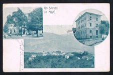 Cartolina saluto povo usato  Prad am Stilfserjoch