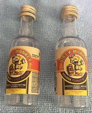 6 Empty Dirty Monkey Banana Peanut Butter Whiskey - Mini Bottles - 50ml -Plastic comprar usado 6 Empty Dirty Monkey Banana Peanut Butter Whiskey - Mini Bottles - 50ml -Plastic comprar usado  Enviando para Brazil