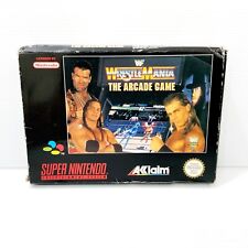 Usado, WWF Wrestlemania The Arcade Game + Caixa, Inserção, Manual CIB - SNES - Testado comprar usado  Enviando para Brazil