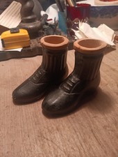 2 botas vintage de doces de Natal década de 1960 possivelmente anteriores comprar usado  Enviando para Brazil