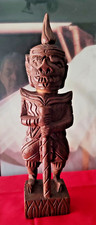 Holzfigur indianer holz gebraucht kaufen  Heilbronn