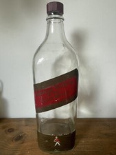 Vintage Johnnie Walker Uísque Escocês Etiqueta Vermelha - Garrafa Extra Grande - ITEM RARO comprar usado  Enviando para Brazil