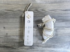 Wiimote nunchuck blanche d'occasion  Villeneuve-d'Ascq-