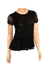 Blouse dentelle noire d'occasion  Poissy