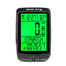 WEST BIKING computador de ciclo sem fio luz de fundo LED velocímetro de bicicleta à prova d'água comprar usado  Enviando para Brazil