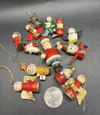 Enfeites de Natal vintage de madeira  comprar usado  Enviando para Brazil