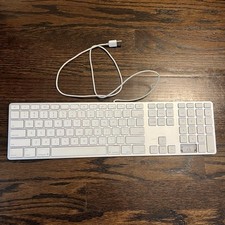 Teclado numérico Apple A1243 com fio USB genuíno teclado para iMac, Mac Mini *dobrado* comprar usado  Enviando para Brazil