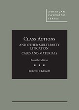 Class Actions and Other Multi-Party - Hardcover, by Klonoff Robert - Good segunda mano  Embacar hacia Mexico
