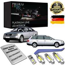 Audi A6 S6 C5 4B Avant LED oświetlenie wnętrza zestaw premium 22 SMD biały na sprzedaż  Wysyłka do Poland