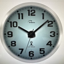 WallarGe Reloj de Pared Atómico con Luz Nocturna Resplandor Silencioso segunda mano  Embacar hacia Mexico