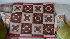 Patchwork lap quilt for sale  CATERHAM