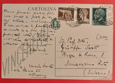 Cartolina vinceremo cent usato  Pistoia