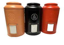 Teadrop tea tins for sale  SHREWSBURY