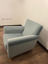 duck egg blue arm chair for sale  BISHOP'S STORTFORD