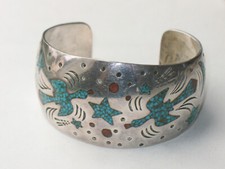 Indianerschmuck silber armreif gebraucht kaufen  Raunheim