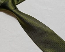 Usado, Vestido formal empresarial SOPRANO clássico masculino verde oliva gravata sólida comprar usado  Enviando para Brazil