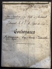 1886 indentured deed for sale  BEDFORD