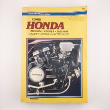 Clymer Honda 700-1100cc V-Fours 1982-1988 Manual de Manutenção de Reparo de Serviço M327 comprar usado Clymer Honda 700-1100cc V-Fours 1982-1988 Manual de Manutenção de Reparo de Serviço M327 comprar usado  Enviando para Brazil