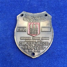 Ehemalige dienstmarke polizei gebraucht kaufen  Norderstedt