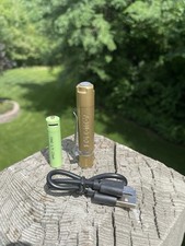 Lanterna LED FOLOMOV LATÃO EDC-C1 + BATERIA MIRCO-USB + CABO MIRCO-USB, usado comprar usado  Enviando para Brazil
