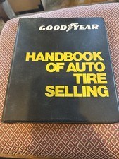 Vintage GOODYEAR Auto Pneu Venda Manual Fichário Vendas comprar usado  Enviando para Brazil