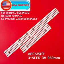 Faixa de luz de fundo LED (8) para Insignia NS-50DF710NA19 NS-50DF710CA19 NS-50DF710NA21 comprar usado  Enviando para Brazil