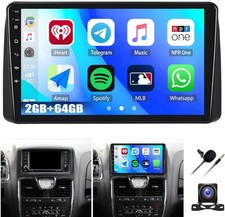 Rádio de carro 2011-2020 Dodge Grand Caravan Apple Carplay Android GPS FM estéreo 32GB, usado comprar usado  Enviando para Brazil