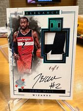 2016-17 Panini IMPECÁVEL Basquete John Wall Patch Usado em Jogo Auto 1/1 comprar usado  Enviando para Brazil