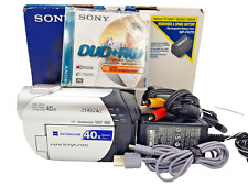 Sony DCR-DVD106E PAL Handycam DVD Filmadora Vídeo Digital DVD-R/RW DVD+RW +R DL comprar usado  Enviando para Brazil