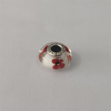 Pandora bead poppy for sale  LIVERPOOL