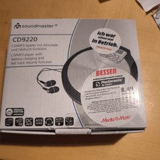 Soundmaster cd9220 tragbarer gebraucht kaufen  Röhrnbach