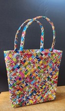 BOLSA DE EMBALAGEM DE DOCES FEITA DE EMBALAGENS DE DOCES RECICLADAS, usado comprar usado  Enviando para Brazil