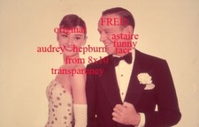 Audrey Hepburn Fred Astaire Orig Glamorous FUNNY FACE Transp de Raro Vintage 8x10 comprar usado  Enviando para Brazil