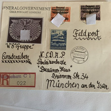 Briefmarke generalgouvernement gebraucht kaufen  Markneukirchen