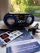 Boombox portable player for sale  LONDON