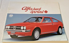 Brochure alfa romeo d'occasion  Quarré-les-Tombes
