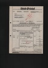 Rüdesheim rechnung 1937 gebraucht kaufen  Leipzig