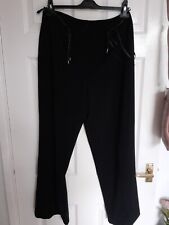 Keyser black trousers for sale  WREXHAM