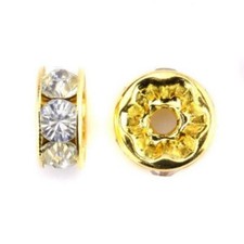 Perles intercalaire strass d'occasion  Clarensac