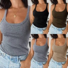 Womens plain ribbed for sale  UK