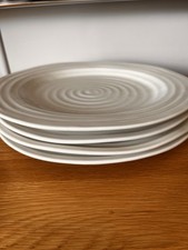 white dinner plates for sale  NEW ROMNEY