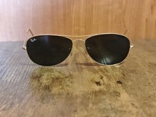 VINTAGE RAY BAN RB 3362 COCKPIT 001 PILOT SUNGLASSES 59/14 #1188 comprar usado  Enviando para Brazil