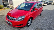 2015 vauxhall zafira for sale  CHESTERFIELD