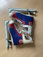 Eishockey schlittschuhe blau gebraucht kaufen  Stuttgart