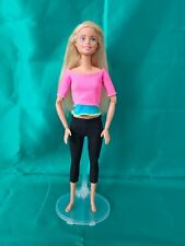 Boneca Barbie feita para se mover ultra posável fitness loira totalmente articulada Mattel comprar usado  Enviando para Brazil