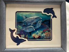 Framed dolphin wall for sale  Cincinnati