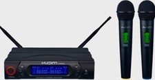 Microphone dual uhf for sale  POTTERS BAR